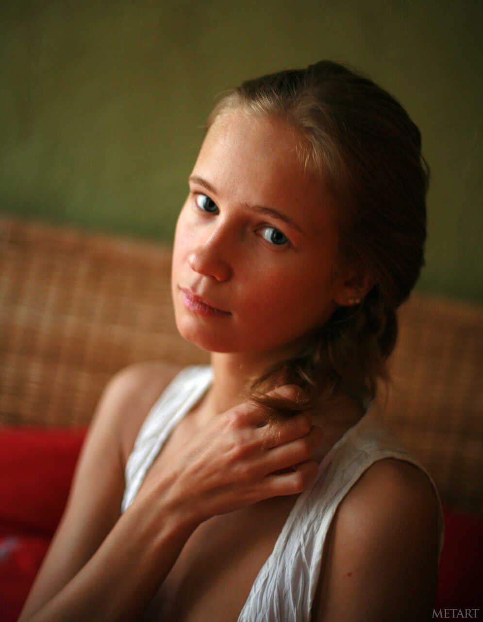 Glamorous Ksenya AFlaunts Her Flat Chest And Tan Body In A Solo - Ksenya A