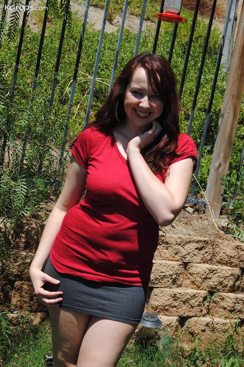 Karups Hometown Amateurs Alisyn Carliene's Big Natural Tits Nude in the Park- Alisyn Carliene's Redhead Amateur ...