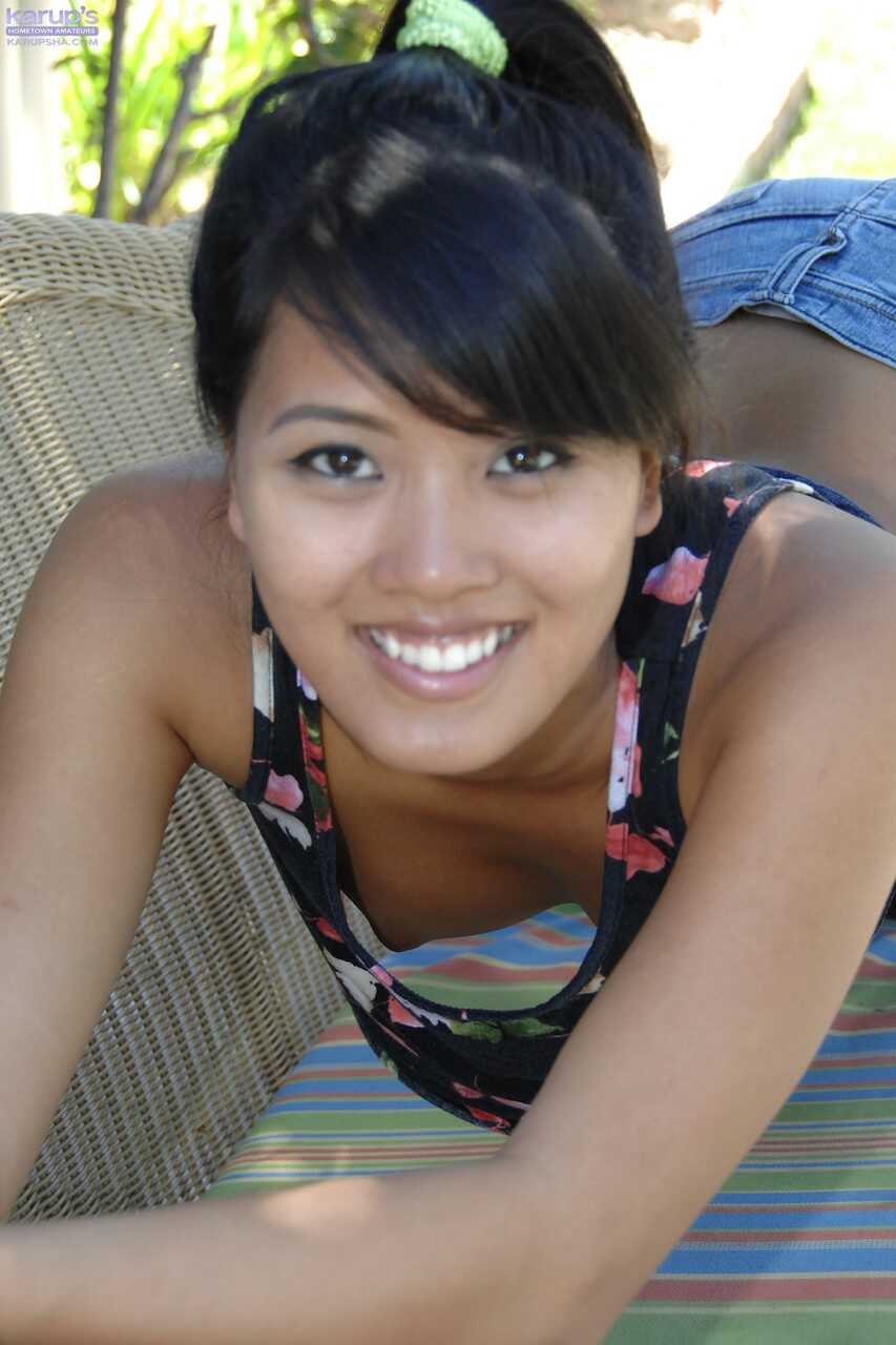 Exposed Angel: Exploring the Fabulous Butt of Angelina Chung's Cute Asian Teen - Angelina Chung