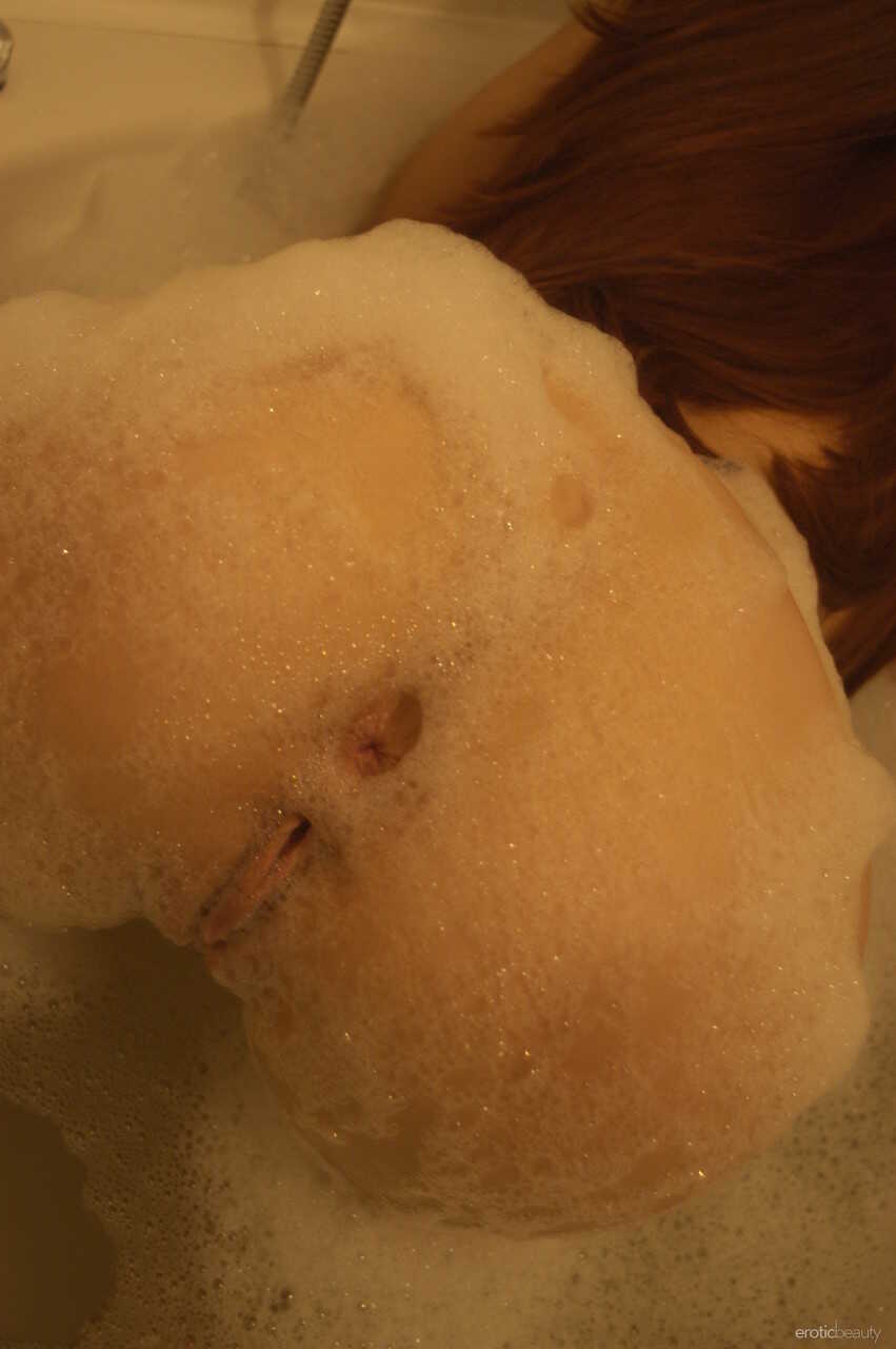 Erotic Beauty Julia F Soaking Her Skinny Big Tits In The Shower - Julia F