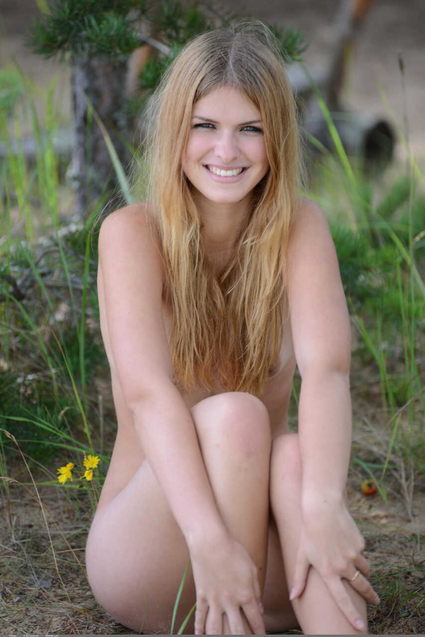 Tall Blonde Vibeke Shows Off Her Perfect Small Tits in this Amateur Outdoor Shoot - Vibeke