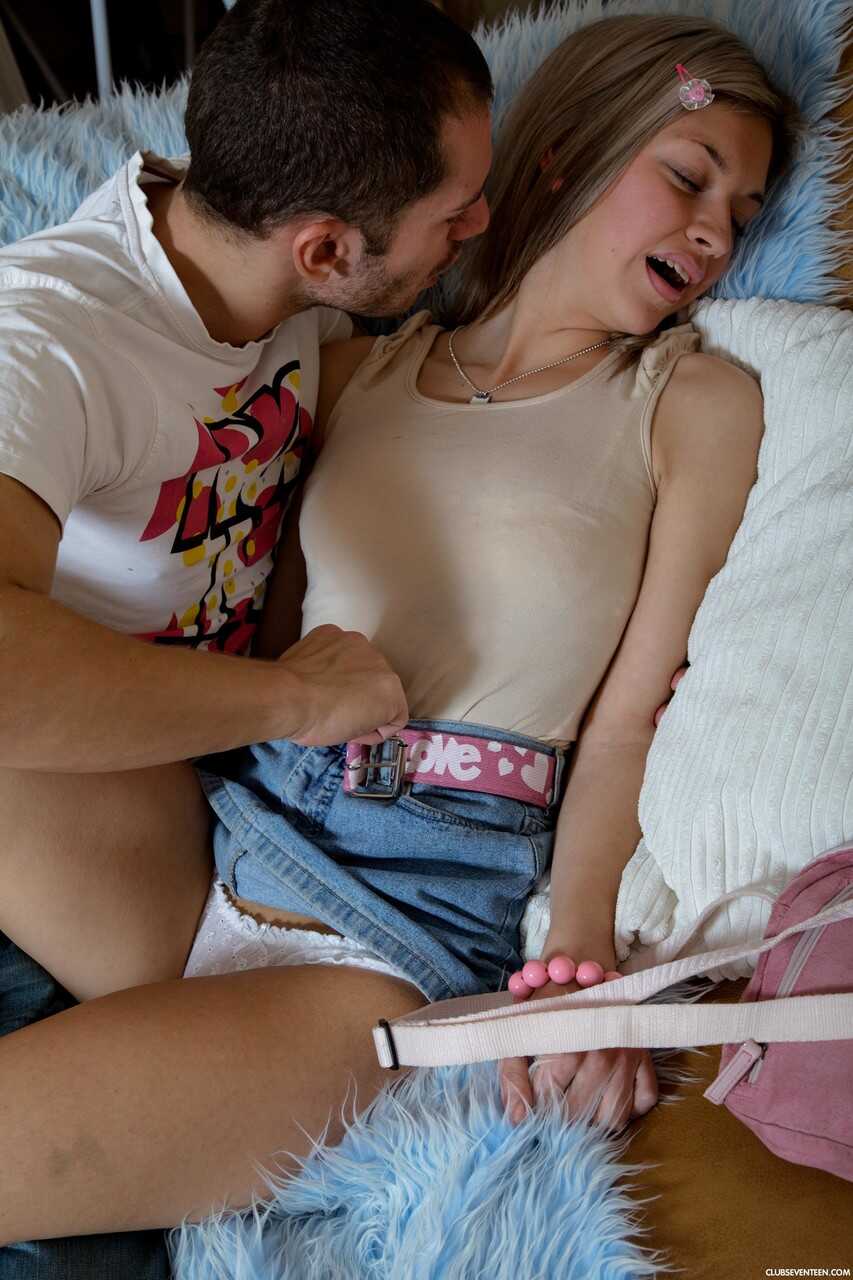 Yuki's Sensual Spooning and Face-Facialed Encounter on the Sofa with a Blonde Adonis - Yuki