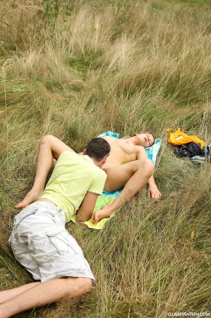 Sexy Adelle Gets Sucked on the Beach While Her Big Tits Bounce in the Wind - Adelle