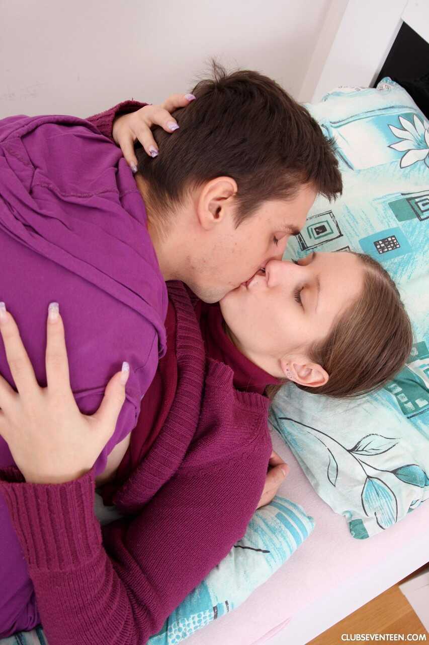 Blonde teen Jenny N's big booty gets pounded from behind by her lover's thick dick - Jenny N