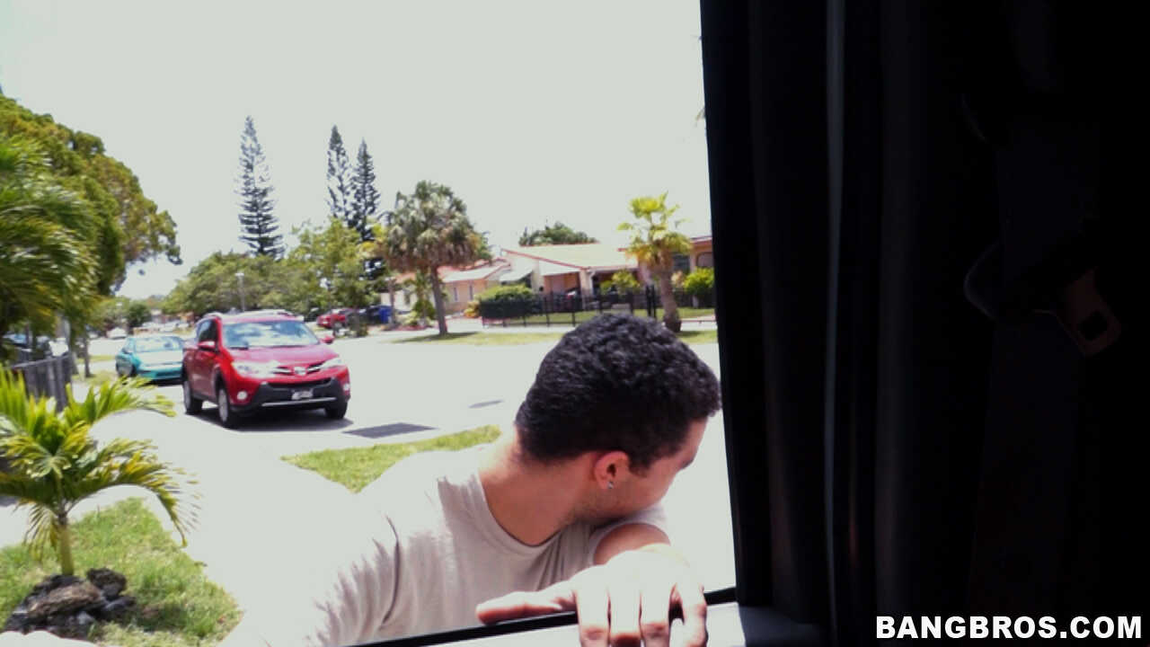 Asian honey Alina Li finally gives in to her wild side and gets gangbanged by three horny white guys in the back of a van ...