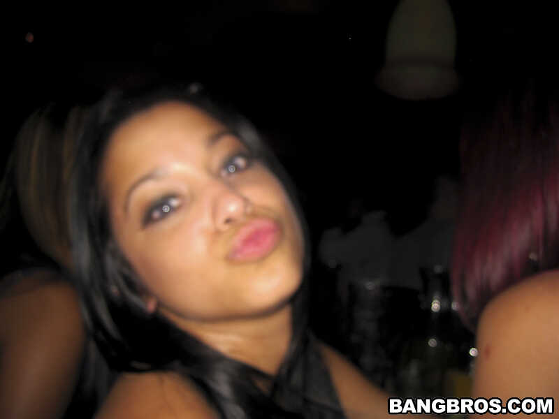 Latina Lesbians Lovingly Lick Each Other's Lips - Abella Anderson