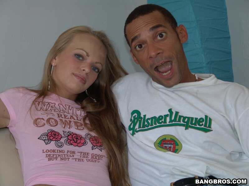 Blonde Teen Joli Ramon Shows Off Her Tight Ass in Panties While Sucking a Big Cock for the First Time with her Amateur Boy...