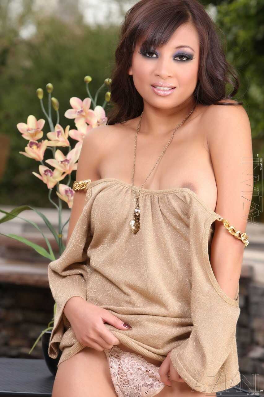 Little Filipino Favorite MILF, Kina Kai's Big Boobs and Juicy Pussy Outside! - Kina Kai
