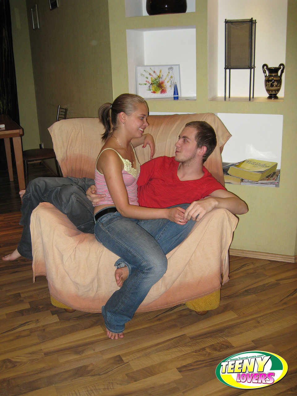 Blonde teen Venday gets a deep dicking from Igor while kissing his lips - Igor, Lara Page