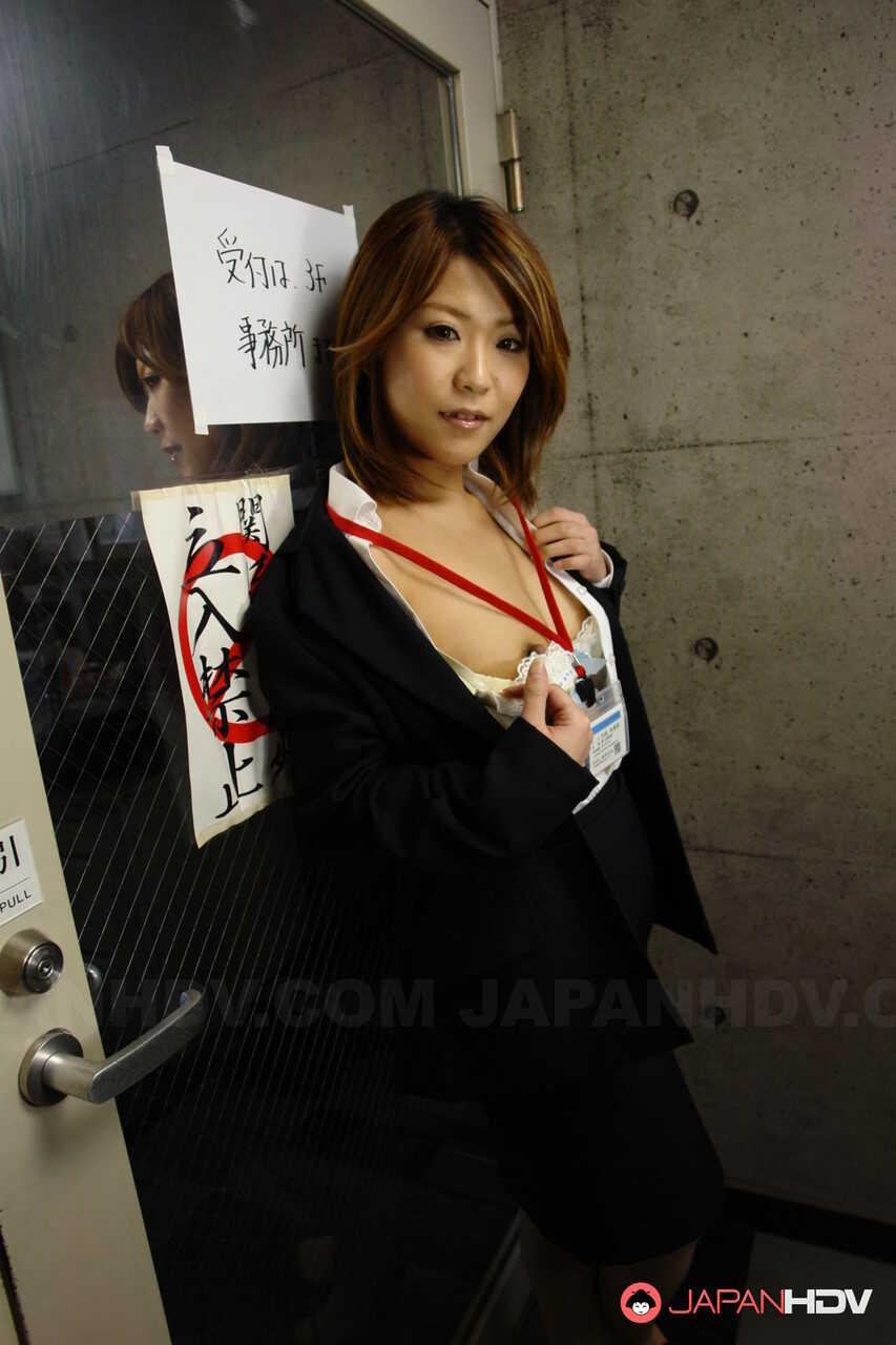 Naughty Yuria Takeda Shows Off Her Small Tits and Gives an Explosive BJ in Public! - Yuria Takeda