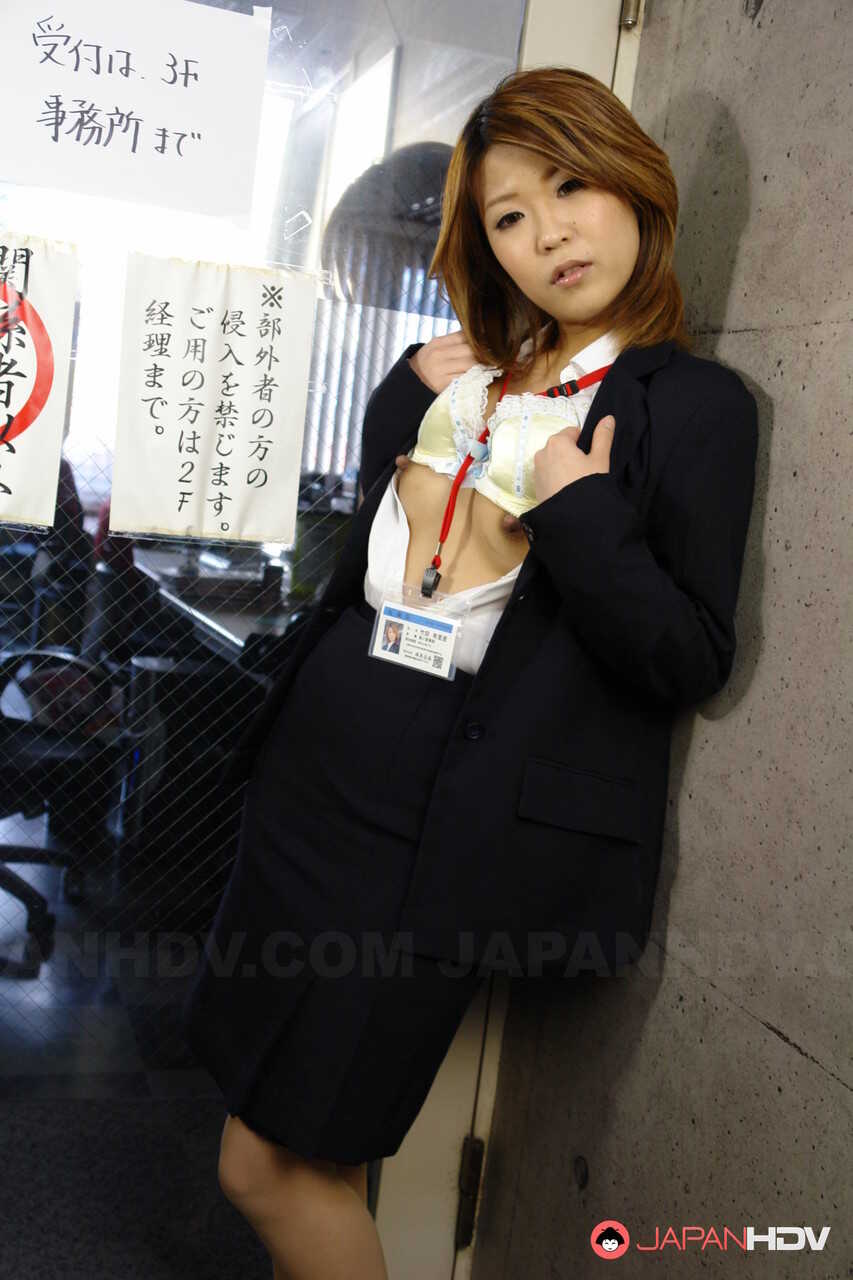 Naughty Yuria Takeda Shows Off Her Small Tits and Gives an Explosive BJ in Public! - Yuria Takeda