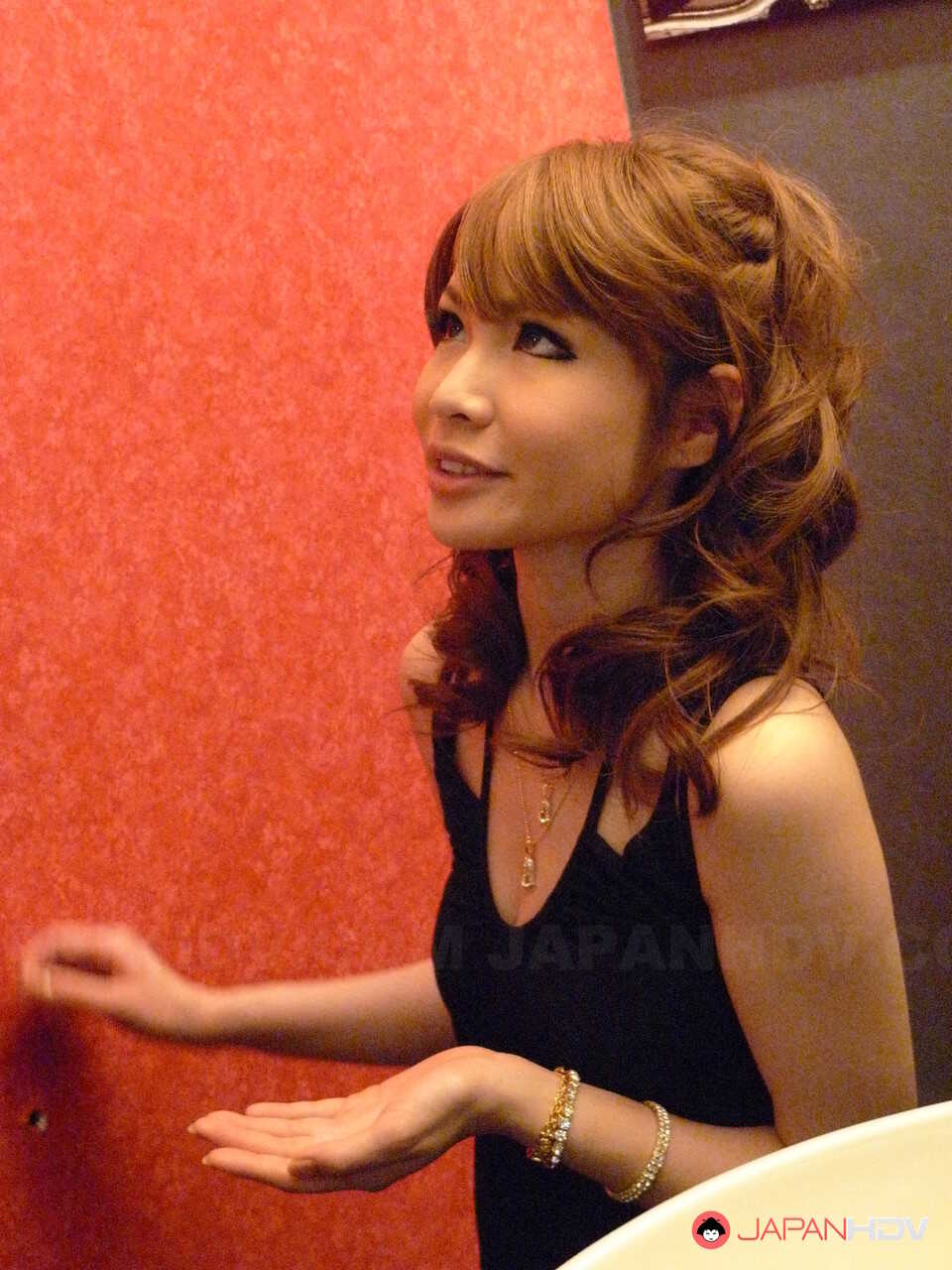 Japanese Public Toilet Sex with Shiori Amano: Cum on Clothes and a Redheaded Blowjob - Shiori Amano