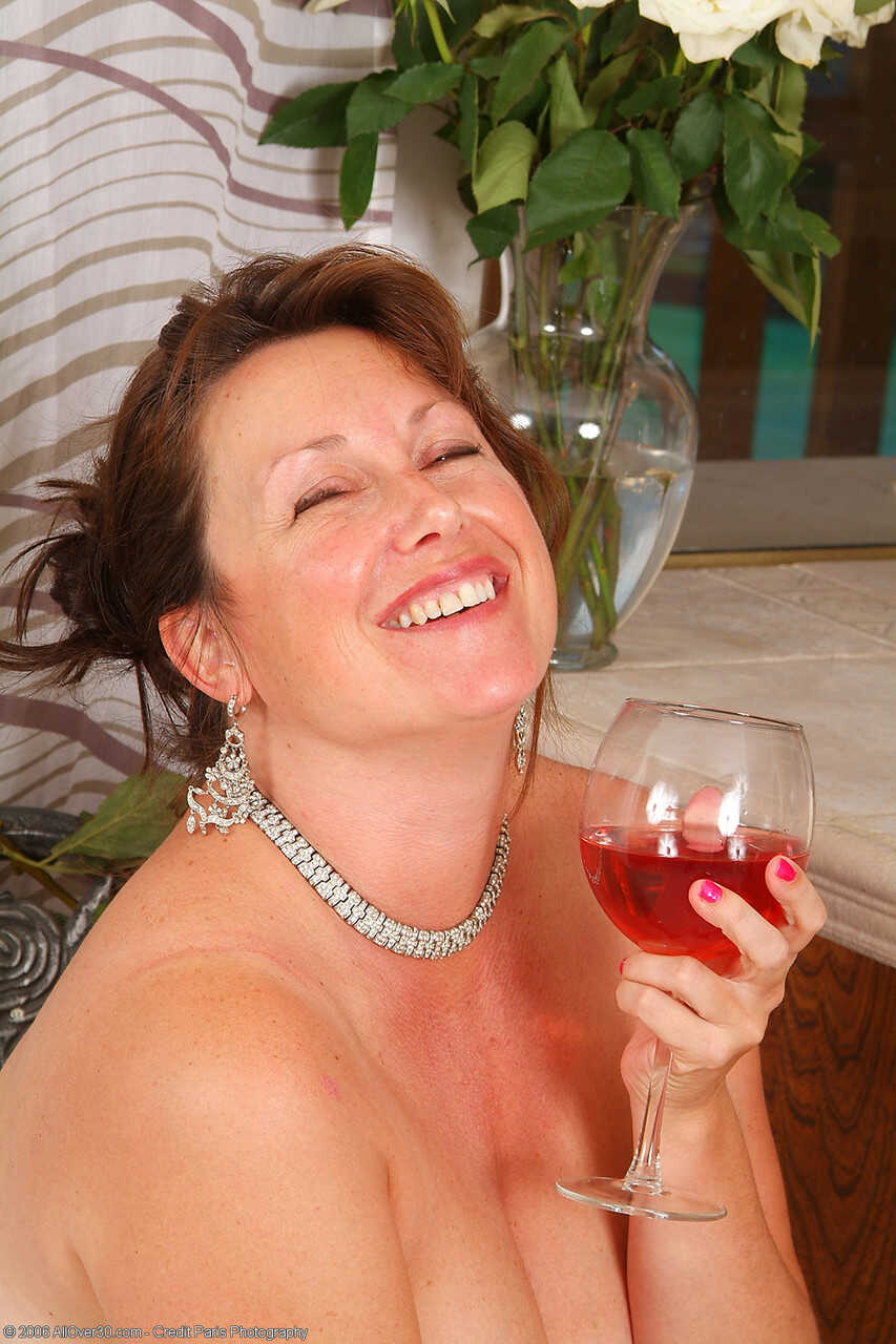 Marishka's Lush Loves Sipping Wine and Posing Nude for You! - Marishka