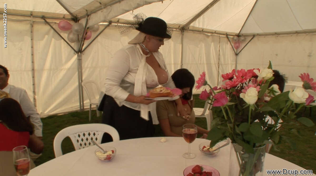 Kat Lee's Big Tits Dominate the Cake Contest as She Shares Multiple Dongs with Kirsten Halborg and Kit While Romana R...