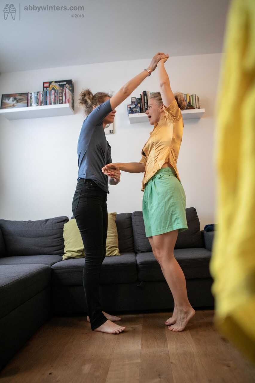 Petite Teens Caisa and Rose K Dressing Together: A Voyeuristic Journey Into Their Hairy Lesbian First Time - Caisa, Rose K