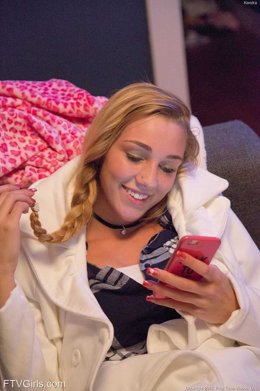 Outdoor Exposure Kendra's Huge Natural Tits and Pierced Nipples! - Kendra Sunderland
