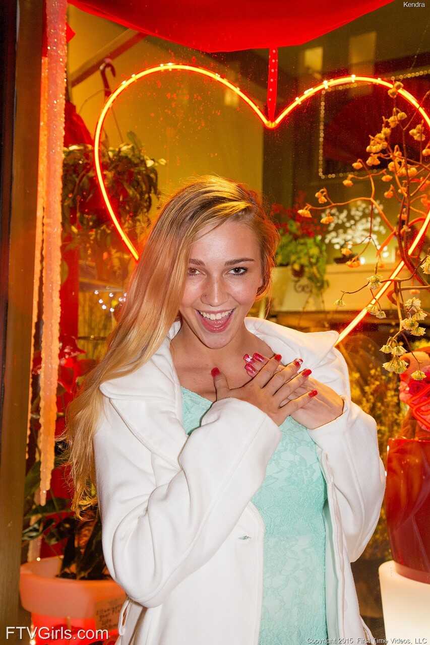Outdoor Exposure Kendra's Huge Natural Tits and Pierced Nipples! - Kendra Sunderland