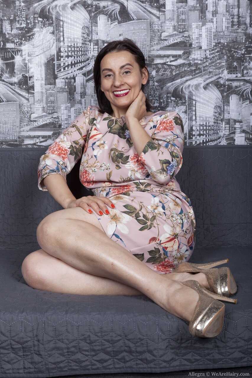 MILF Allegra's Hairy Secret: A Juggs-and-Spread Show for the Ages - Allegra