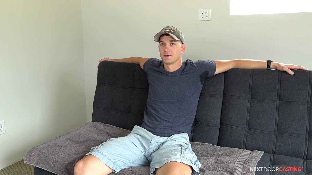 Brandon's Couch Crush: A Horny Gay Dude's Solo Session - 