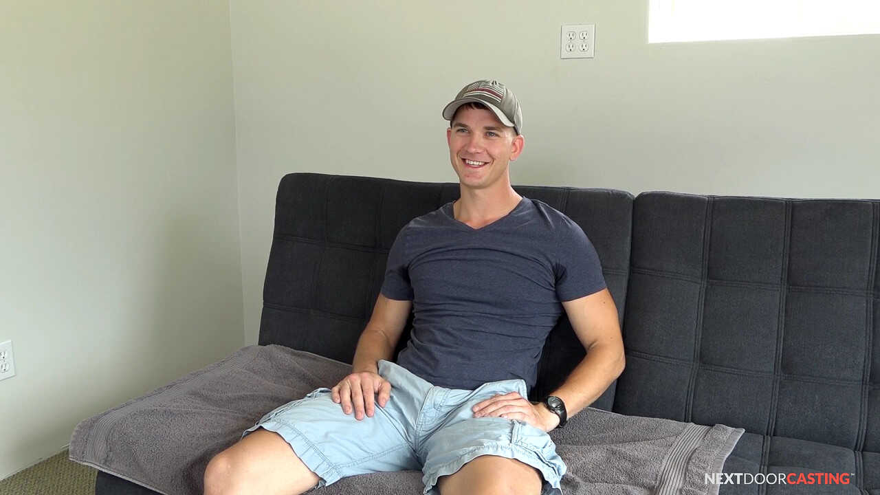 Brandon's Couch Crush: A Horny Gay Dude's Solo Session - 