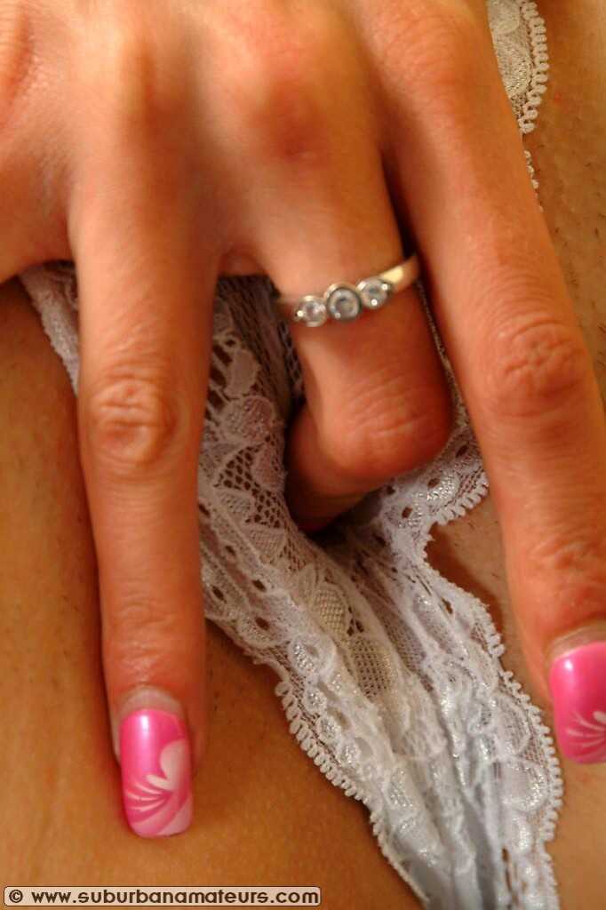 Curvy Brit Jo May Fingers her Pink Pussy after Hiking up her Skirt in the Woods - Jo May