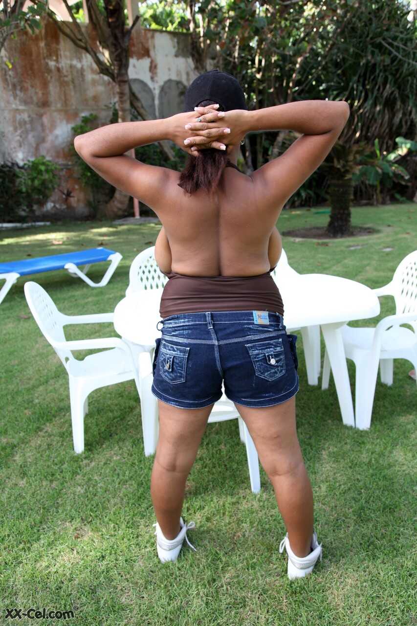 Puerto Rican Powerhouse: Kristina Milan's Outdoor Orgy with Big Natural Titties - Kristina Milan