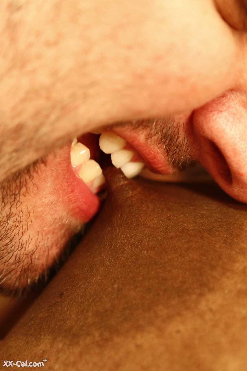 Miosotis Claribel's Black Mammoth Tits Get Sucked and Worshiped by a Blonde Adonis - Miosotis Claribel