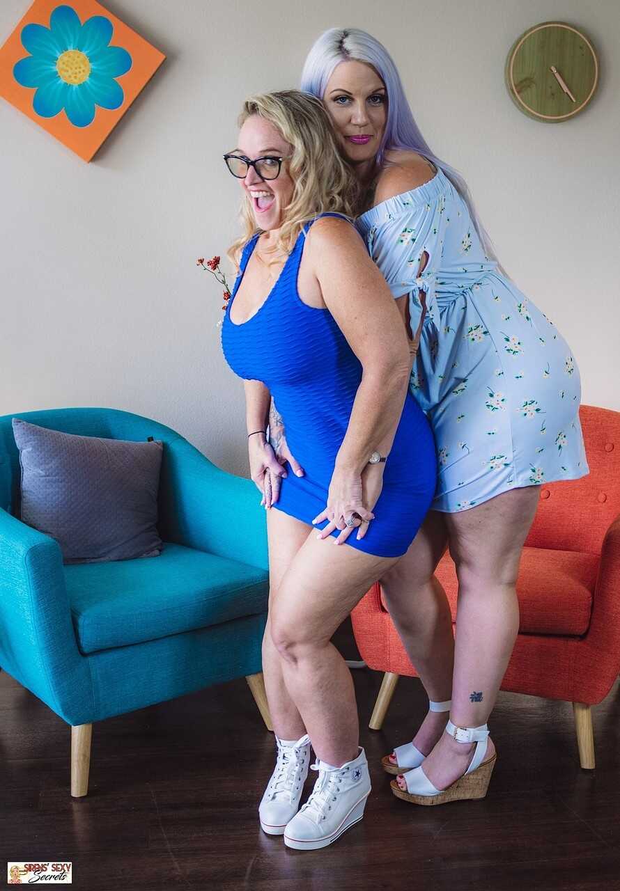 Chubby Mature Wives Dee Siren & LuckyB Dallas Suck and Fuck Their Way to the Finish Line!