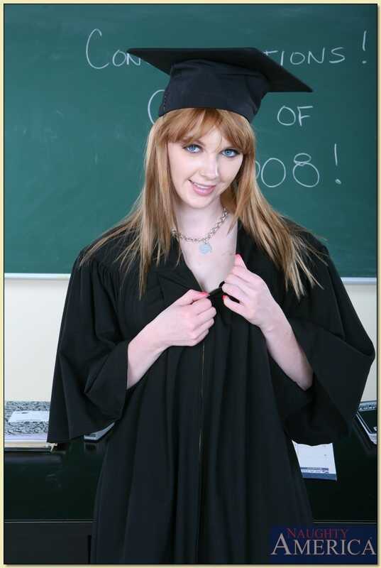 Beautiful New Grad, Marie McCray, Excels in Pleasing Her Sexy Professor with Succulent Cock-Sucking and Rough Fucking - Ma...