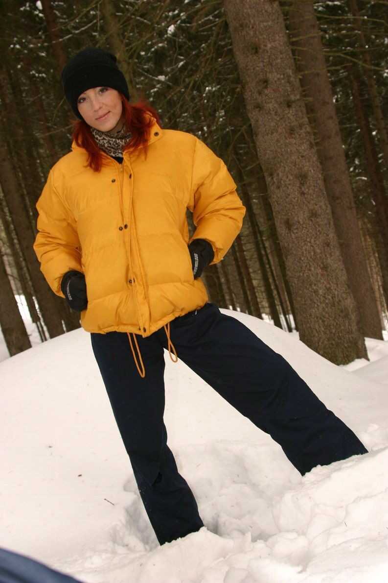 Snowballing with Saucy Czech Ashley Robbins: A Red-hot MILF Romp in the Snow! - Ashley Robbins