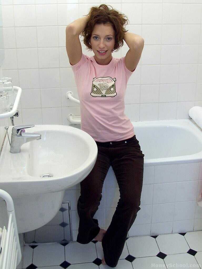 Bathtub Babysitter Czech MILF Michaela Kovarova Gets Wet And Wild With A Young Stud - 