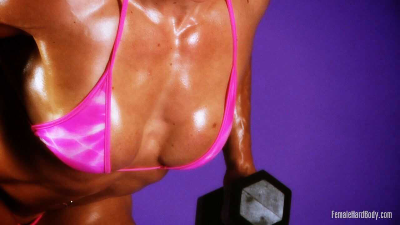 Blonde bombshell Brigita Brezovac flaunts her toned physique in a revealing bikini - Brigita Brezovac