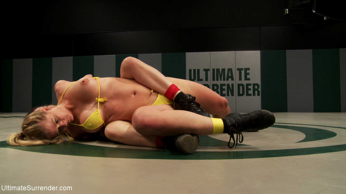 Knockout Lesbian Wrestling Orgy with Bryn Blayne, Holly Heart, Katie Summers, and Serena Blair - Bryn Blayne, Holly Heart,...