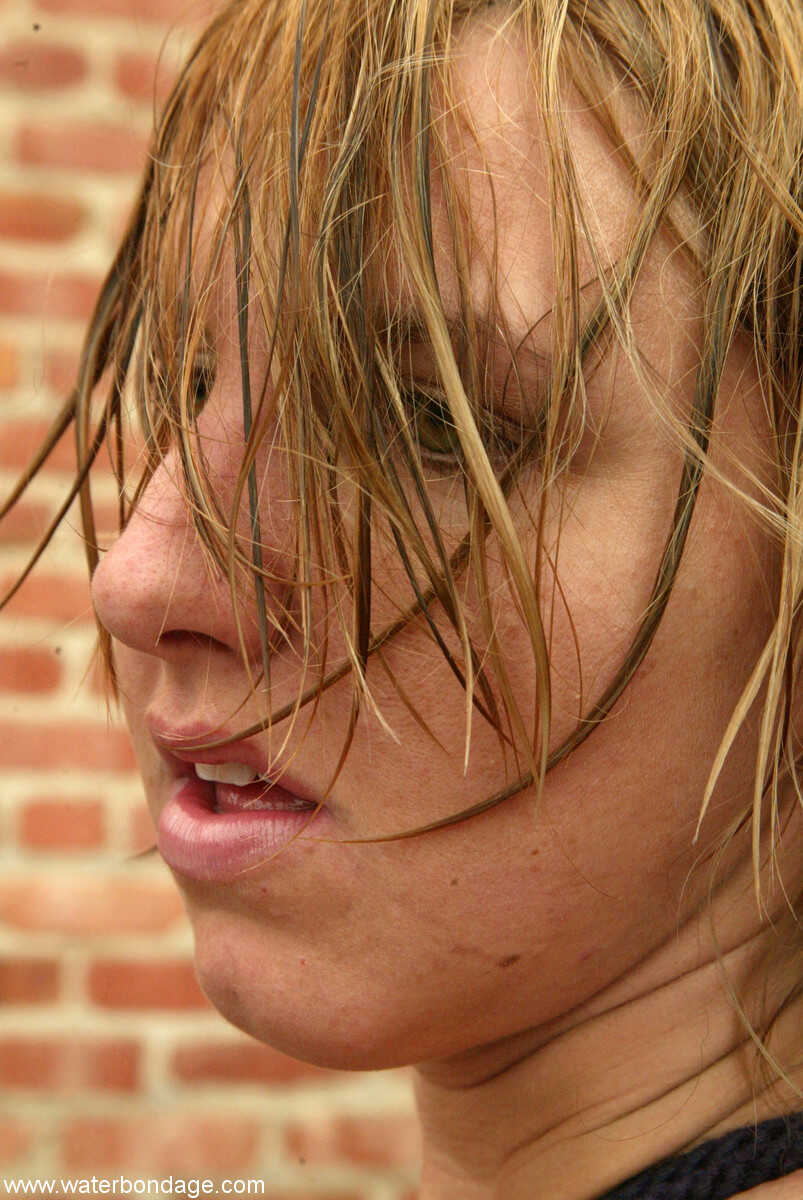 Water Bondage Jolene Short Hair Small Tits, Outdoor BDSM, Short Hair Redhead - Jolene