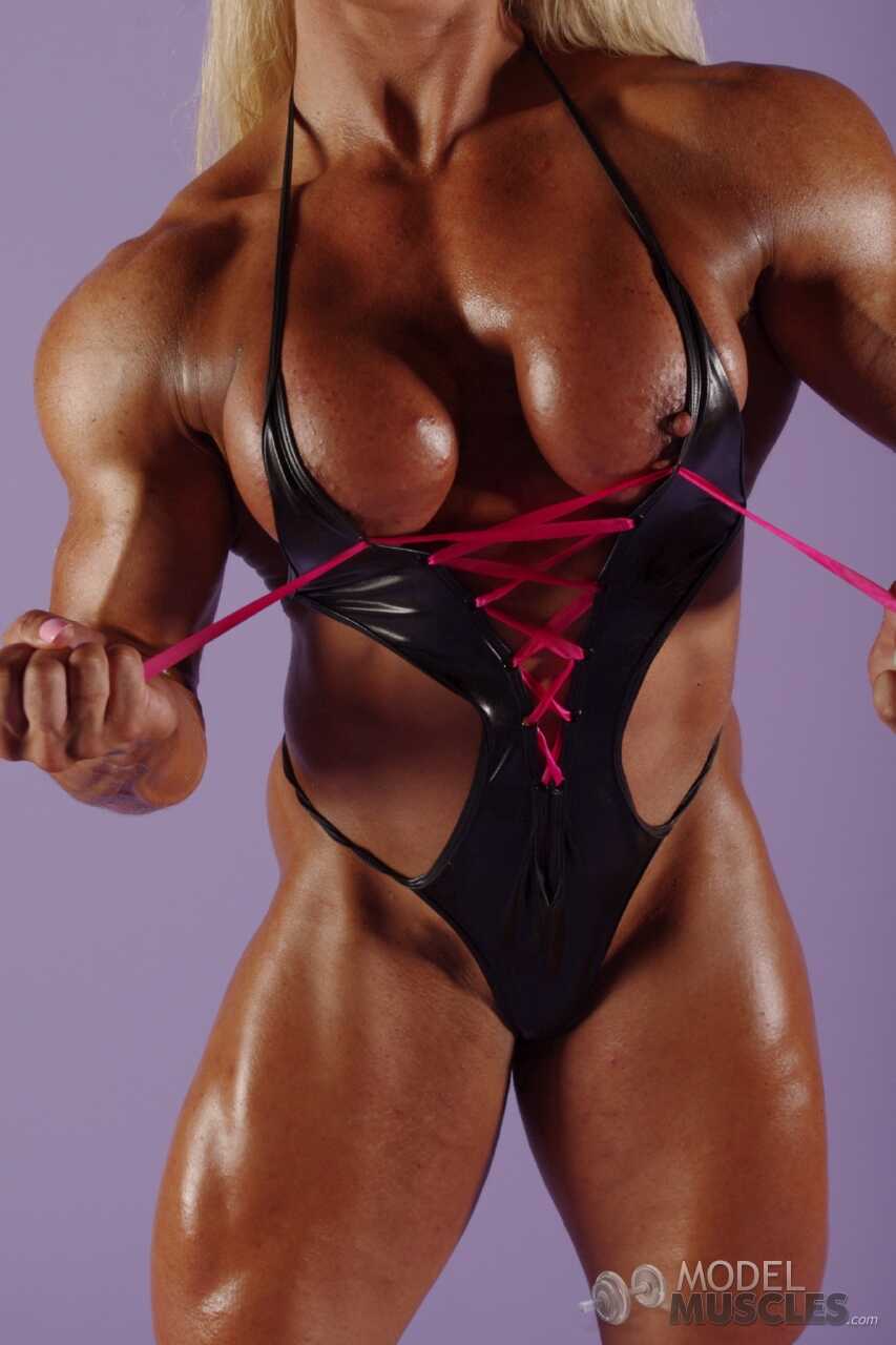 Lisa Cross's Hot Muscles and Huge Tits Revealed: A MILF Bodybuilder's Sexual Awakening - Lisa Cross