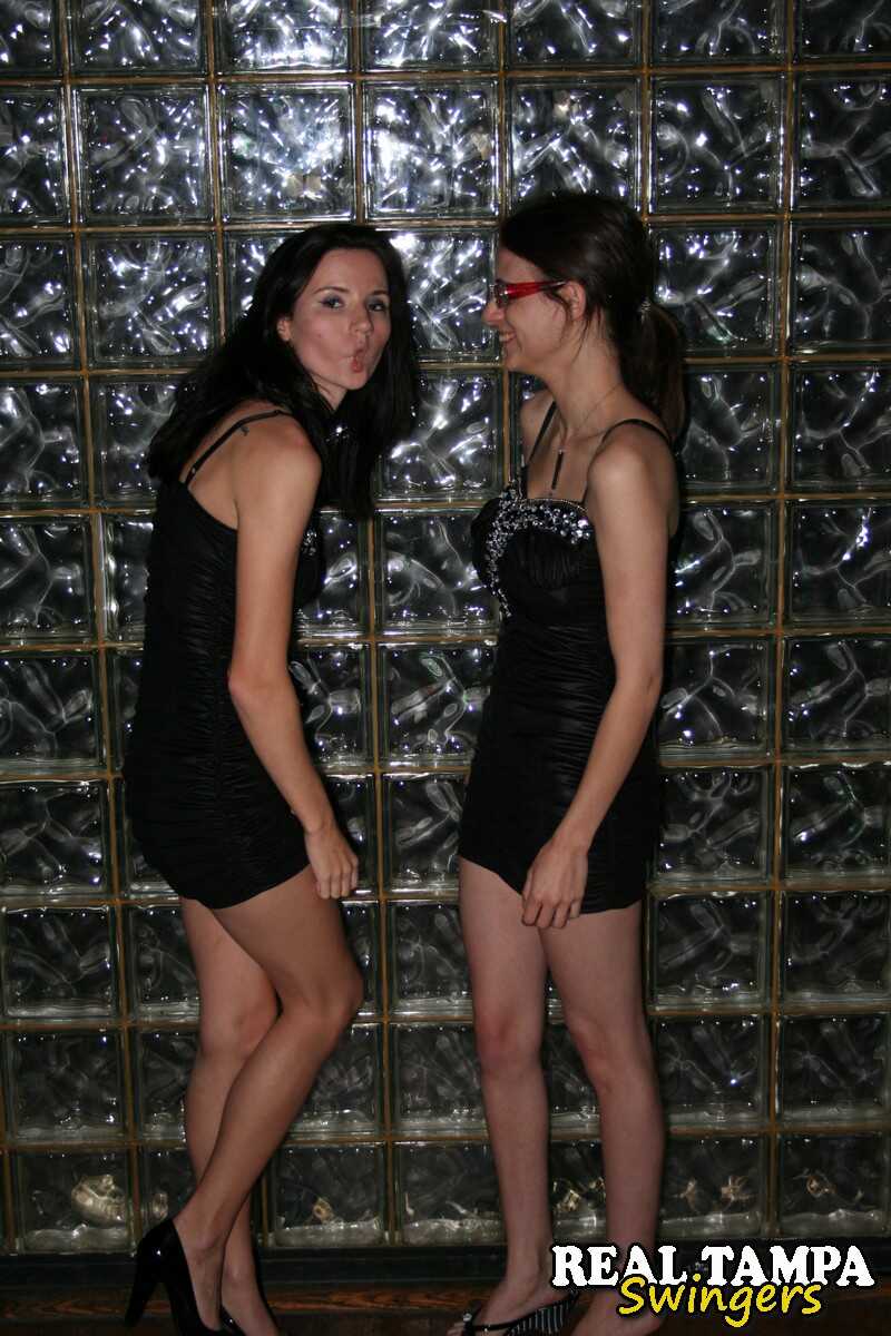 Horny matures with big juggs flaunt their bosoms in a night club 2: Amateur Swingers Mature Amateur - Double Dee, Kristine...