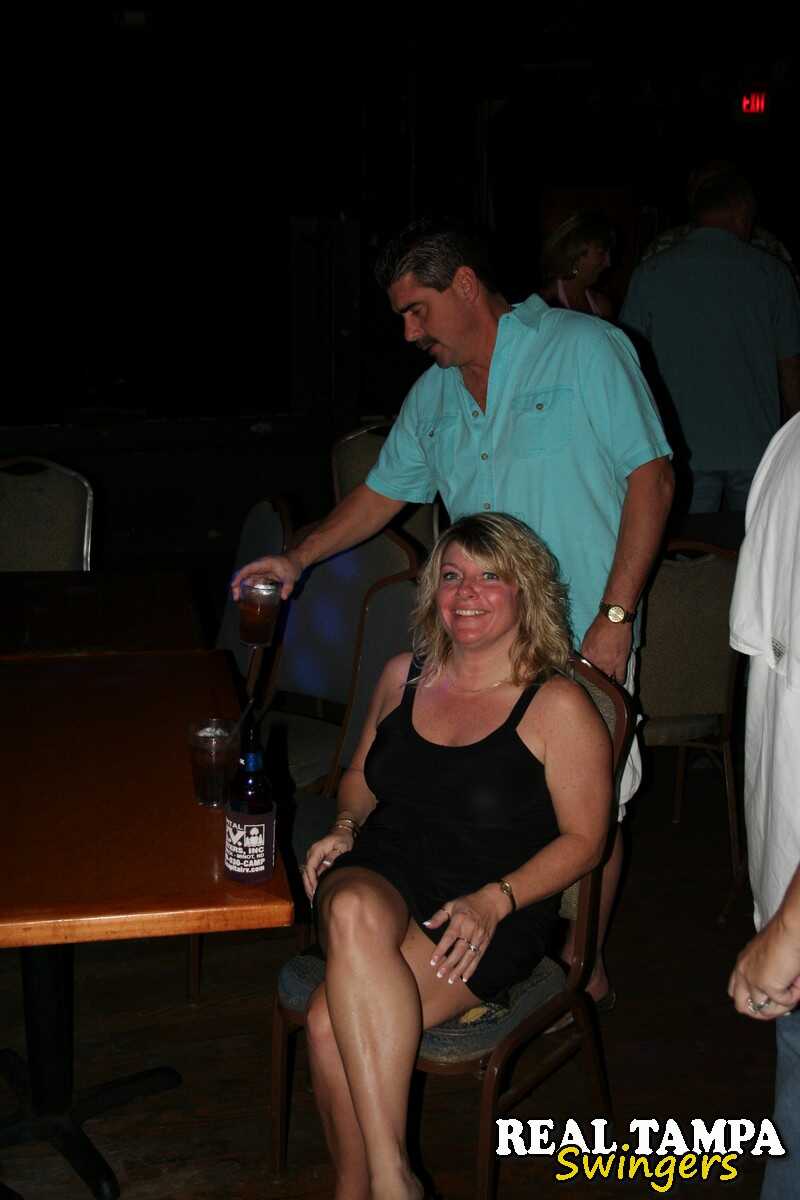 Horny matures with big juggs flaunt their bosoms in a night club 2: Amateur Swingers Mature Amateur - Double Dee, Kristine...