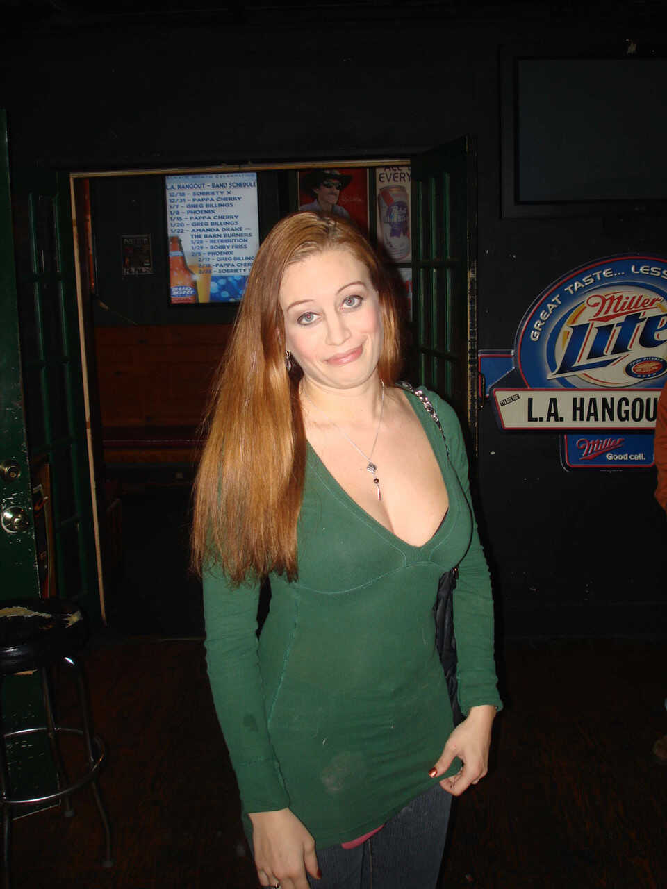 Sexy amateur wives show off their big tits and pussies at a nightclub with Dee Delmar and Double Dee - Dee Delmar, Double ...