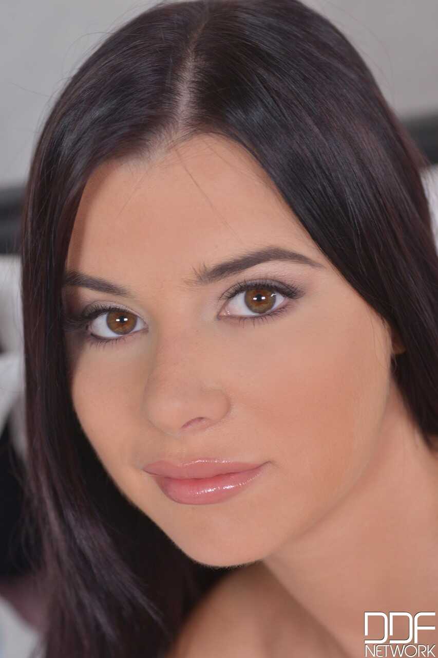 Exotic Portuguese Seductress Reveals Her Juicy Natural Tits And Shaved Pussy For You To Admire - Charlyse Bella
