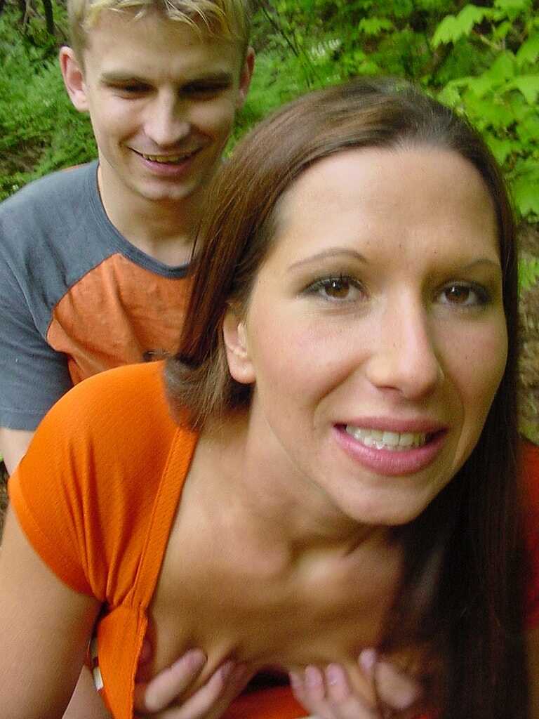 Alexis Latina Suarez: Naughty Teen Explores Her Curves with Blonde Boy in the Bush - Alexis Suarez, Piolo McNiel