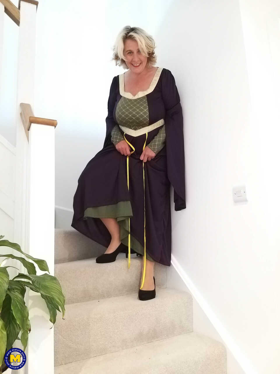Mature Blonde Bombshell Camilla Creampie Gets a Hardcore Pounding on the Carpet by her British Older Lover - Camilla Creampie
