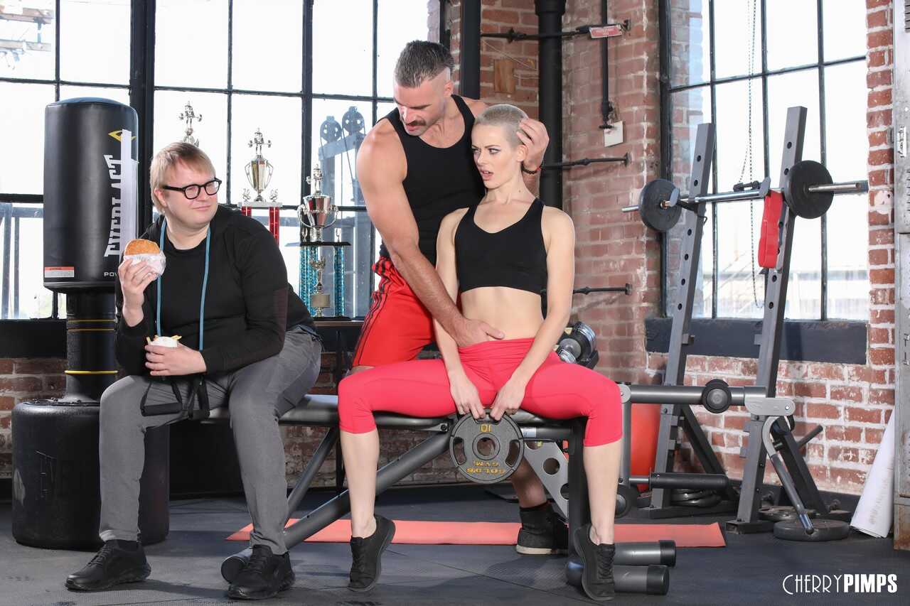 Sidra Sage's Cuckolding Adventure with Charles Dera and Ryan at the Gym - Charles Dera, Ryan, Sidra Sage