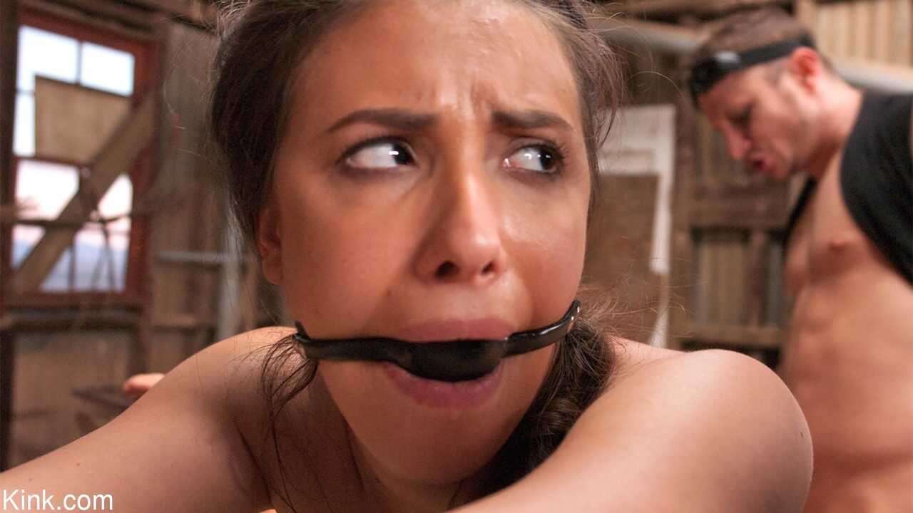 Submissive slut with big tits Dee Williams & petite Casey Calvert get ass-rammed by MILF BDSM mistress Mr Pete in the ...