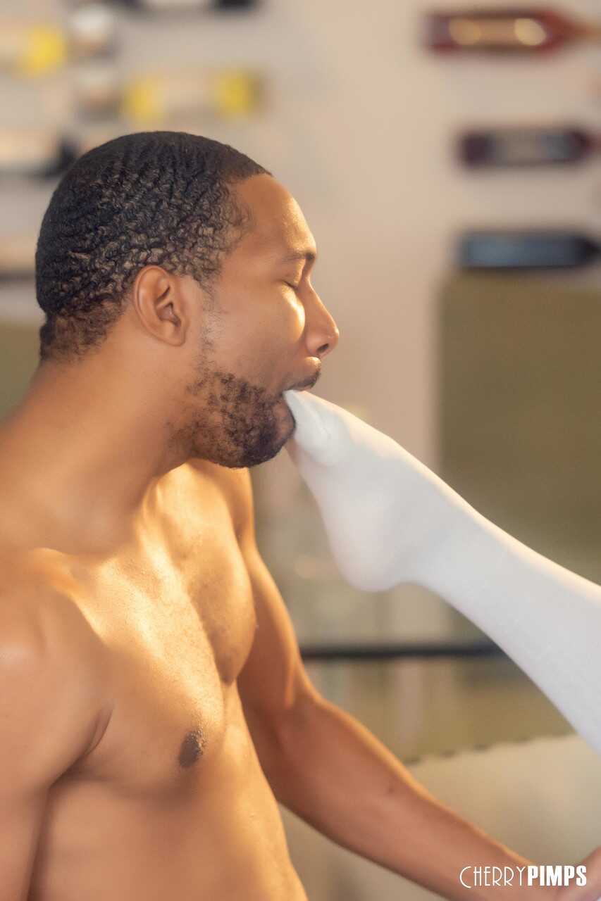 Black ebony goddess Daya Knight rides a black stallion after a pussy licking - Daya Knight, Scotty P