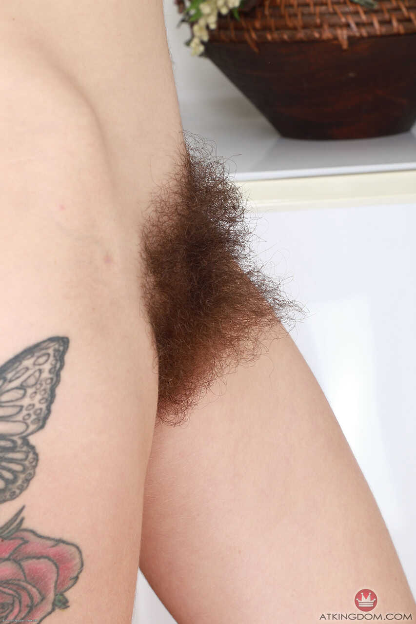 Pearl Sage's Hairy Redhead Porn: Exploring Her Super Hairy Crotch and Skinny Big Pussy! - Pearl Sage