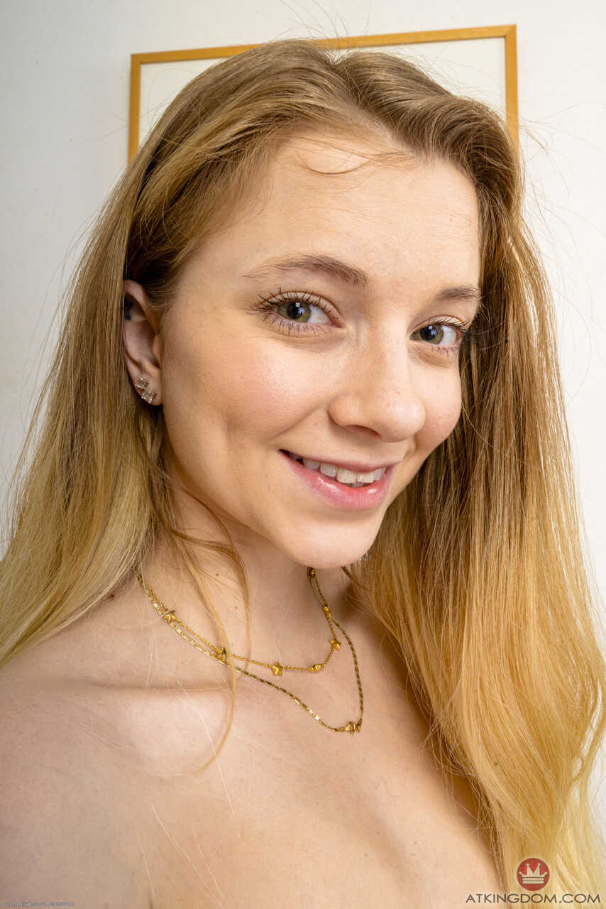 Skinny Caucasian teen Riley Star's foot worship obsession - Riley Star