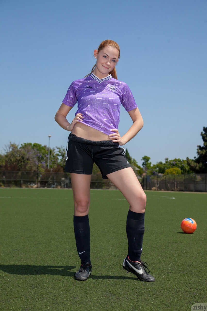 Scoring with Bailey Rayne The Red-Hot Soccer Babe who Scores in the Bedroom too!