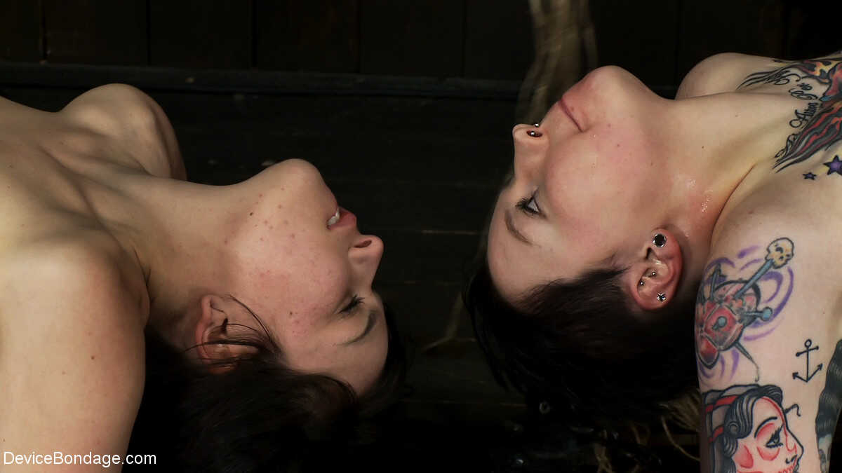 Kiss of the Dominatrix: Juliette March and Ruby Reaper's Passionate Make-Out Session After a Rough BDSM Night