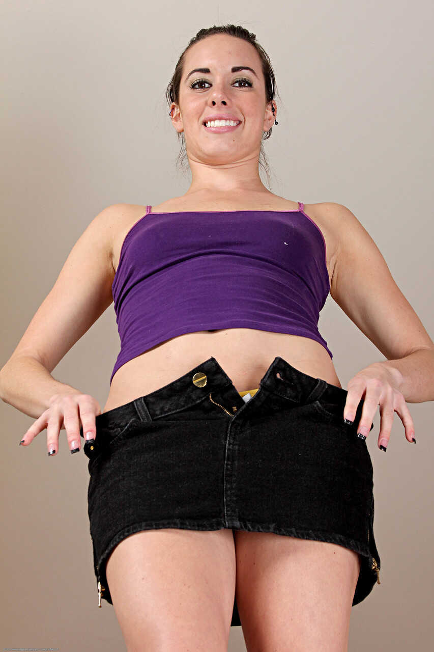 Bailey's Big Bailey The Slender Amateur Strips Naked and Shows off Her Juicy Ass and Teenage Pussy - Bailey Bam