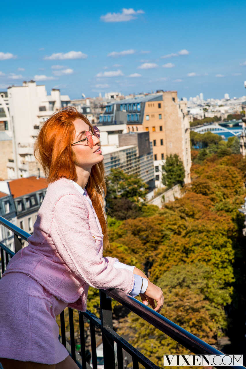Petite ginger look-alikes Jia Lissa and Red Fox get fucked by a hot daddy who meets two redheads in nature. - Jia Lissa, L...